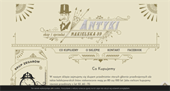 Desktop Screenshot of antykibydgoszcz.com